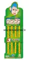 3 Colour Pencil (5 Pcs)
